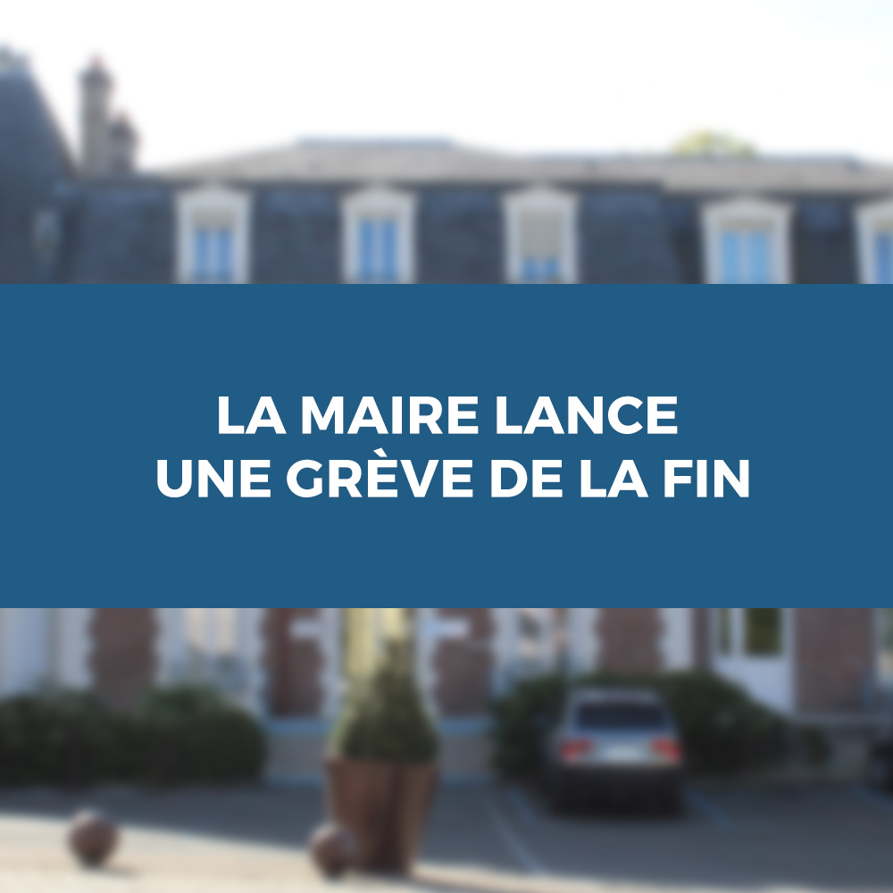 La maire lance une grève de la faim